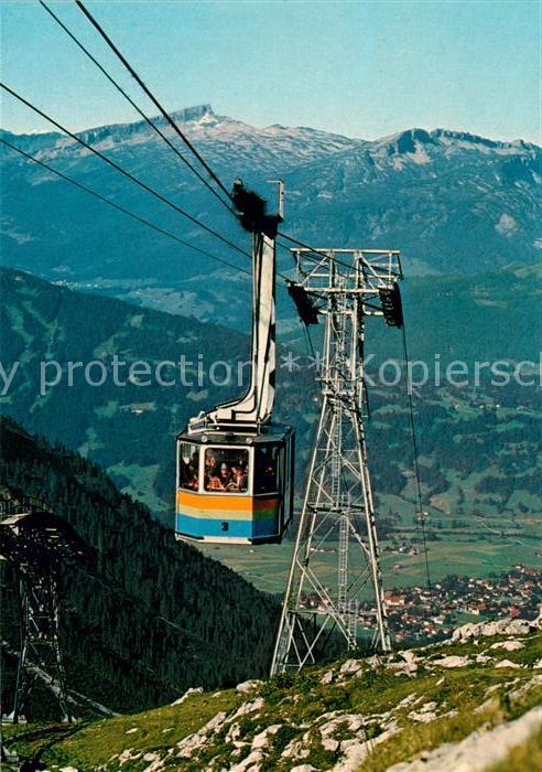 Seilbahn Nebelhorn Oberstdorf Kleinwalsertal Hoh
