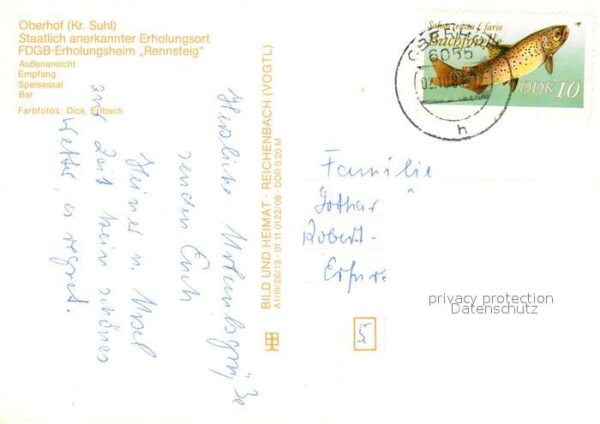 Oberhof Thueringen FDGB-Erholungsheim Rennsteig – Bild 2