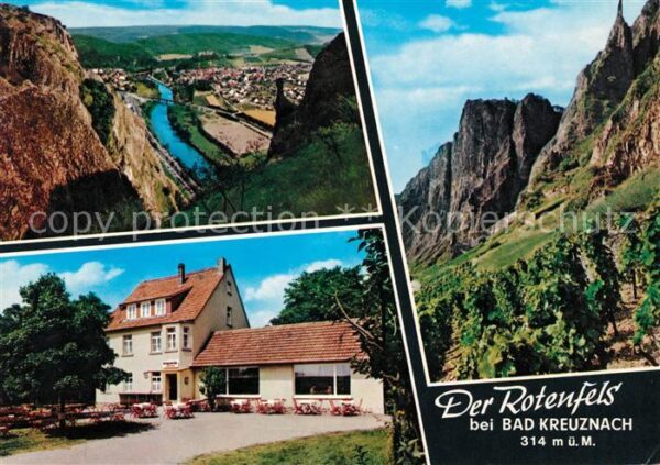 Bad Kreuznach Gaststätte Zur Bastein Rotenfels