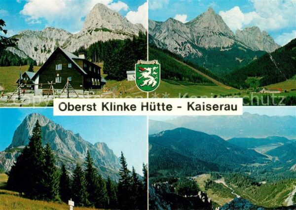 Kaiserau Admont Oberst Klinke Hütte Kalbling Reichenste
