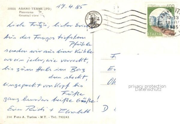 Abano Terme Fliegeraufnahme – Bild 2