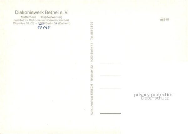 Berlin Diakoniewerk Bethel – Bild 2