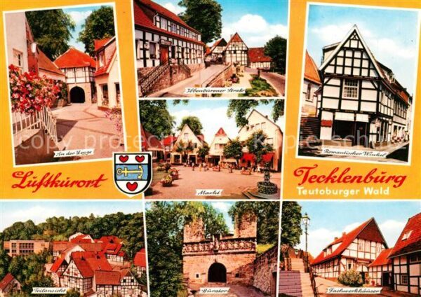 Tecklenburg Markt Burgtor Romantischer Winkel