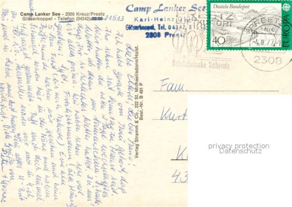Preetz Holstein Camp Lanker See – Bild 2