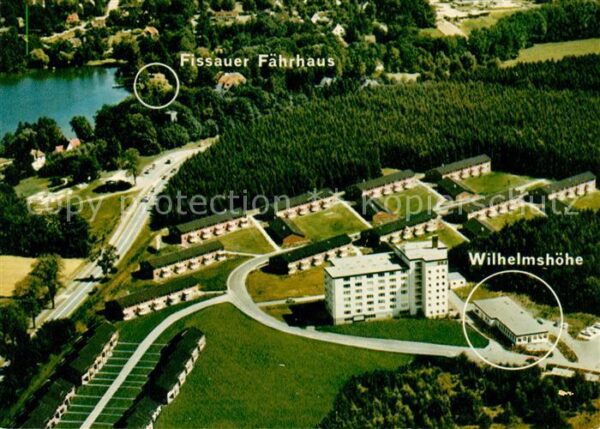 Fissau Restaurant Wilhelmshöhe Fliegeraufnahme