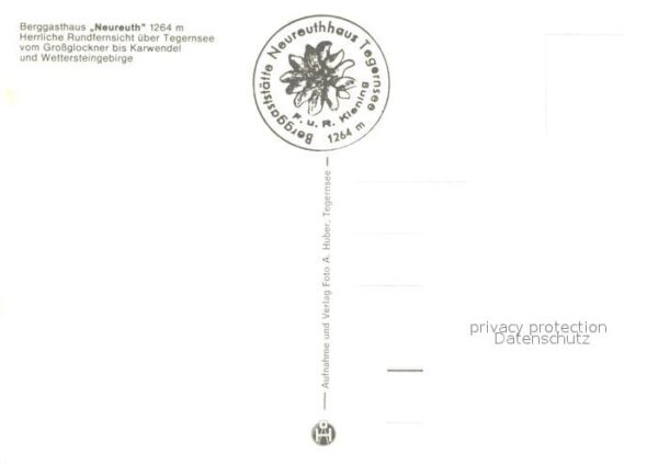 Tegernsee Berggasthaus Neureuth Fliegeraufnahme – Bild 2