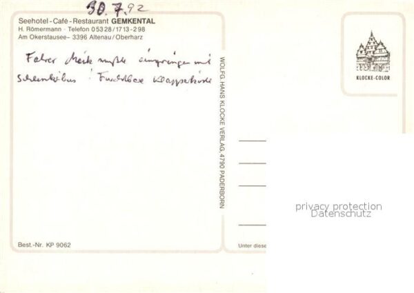 Altenau Harz Seehotel Gemenkental – Bild 2