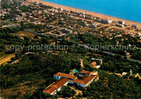Castelldefels Fliegeraufnahme