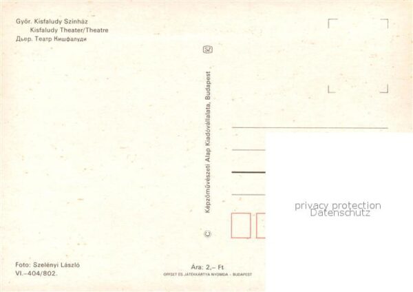 Gyoer Kisfaludy Szinhaz – Bild 2