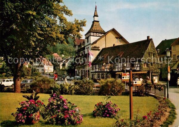 Bad Herrenalb Mönchs Posthotel mit Klosterschänke