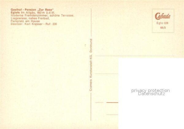 Eglofs Argenbuehl Gasthof Pension Zur Rose – Bild 2