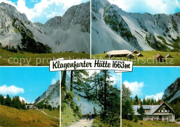 Feistritz Rosental Klagenfurter Hütte in den Karawanken