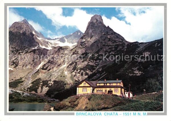 Vysoke Tatry Brncalova chata pri Zelenom plese