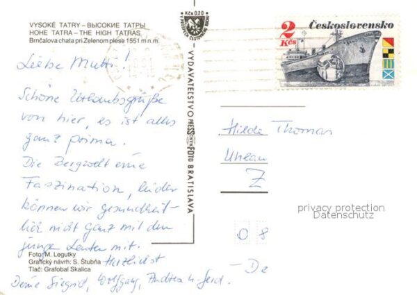 Vysoke Tatry Brncalova chata pri Zelenom plese – Bild 2
