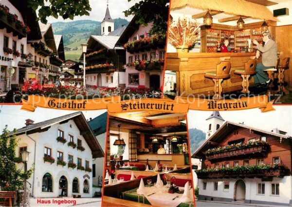 Wagrain Salzburg Gasthof Steinerwirt Bar Haus Ingeborg G