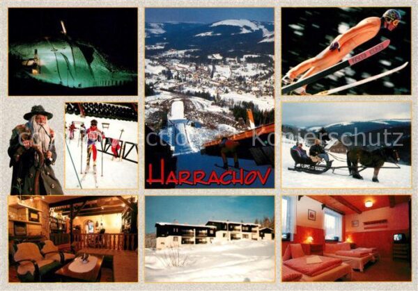 Harrachov Harrachsdorf Skistadion Sprungschanze Gasthaus Zimme