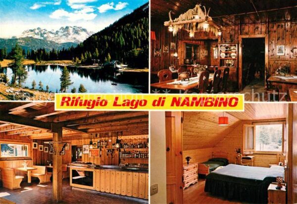 Madonna di Campiglio Rifugio Lago di Nambino Gaststube Bar Z