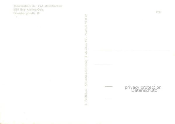 Bad Aibling Rheumaklinik Details – Bild 2
