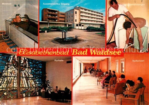 Bad Waldsee Elisabethenbad Moorbad Kurhalle Kurkonz