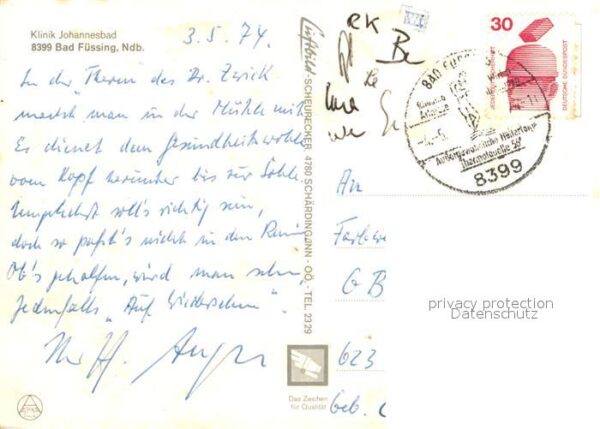 Bad Fuessing Klinik Johannesbad – Bild 2