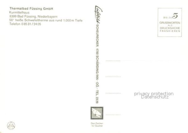 Bad Fuessing Thermalbad Kurmittelhaus – Bild 2