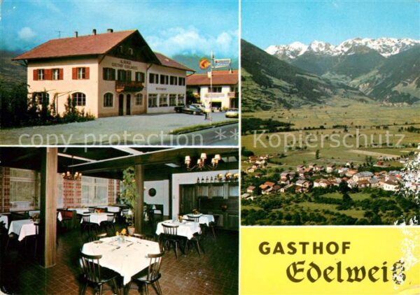 Eyrs Gasthaus Edelweiss Gaststube Panorama