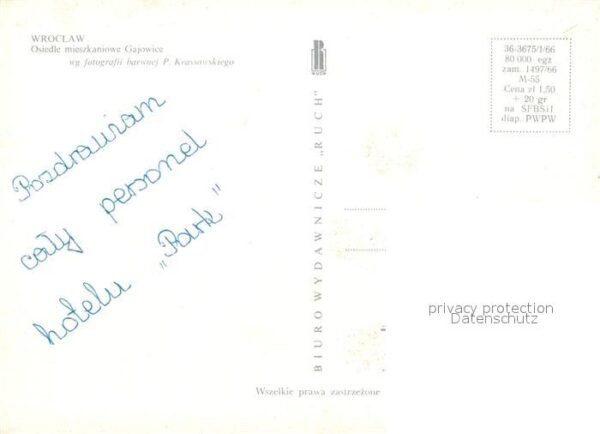 Wroclaw Osiedle mieszkaniowe Gajowice – Bild 2
