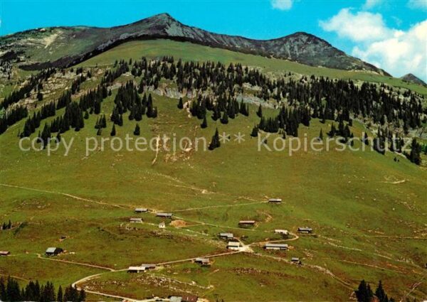 Landl Thiersee Ackernalm mit Hint Sonnwendjoch Flieger