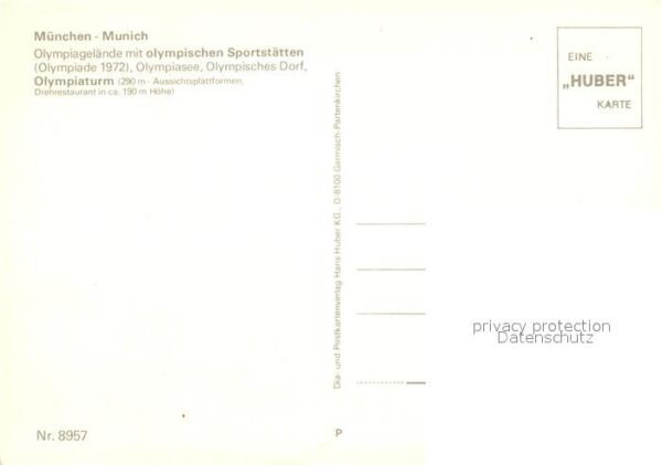 Muenchen Olympiagelände mit olympischen Sportstä – Bild 2