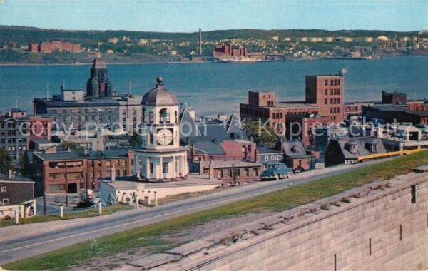 Halifax Nova Scotia Harbour from the Citadel
