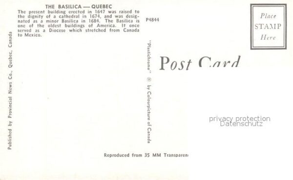 Quebec The Basilica – Bild 2