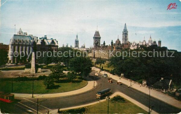 Ottawa Ontario Confederation Square War Memorial Post
