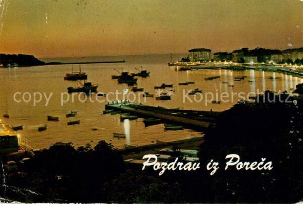Porec Hafen Stimmungsbild