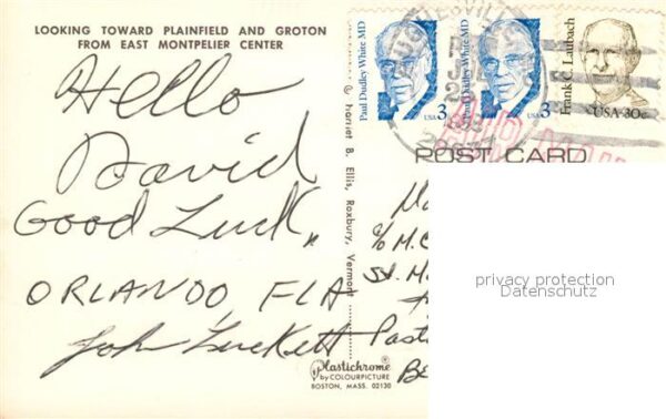 Plainfield Vermont and Groton from East Montpelier Center – Bild 2
