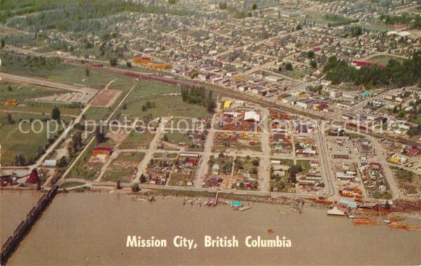 Mission British Columbia City Fliegeraufnahme