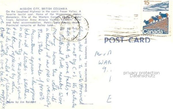 Mission British Columbia City Fliegeraufnahme – Bild 2