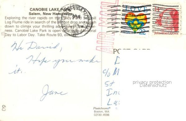 Salem New Hampshire Canobie Lake Park – Bild 2