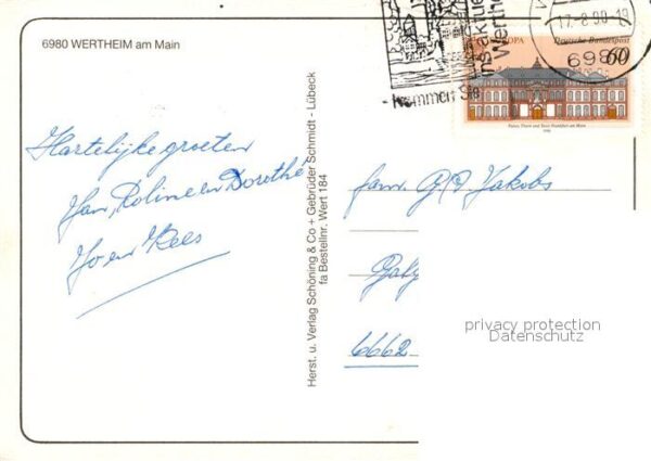 Wertheim Main Schloss Maindampfer – Bild 2