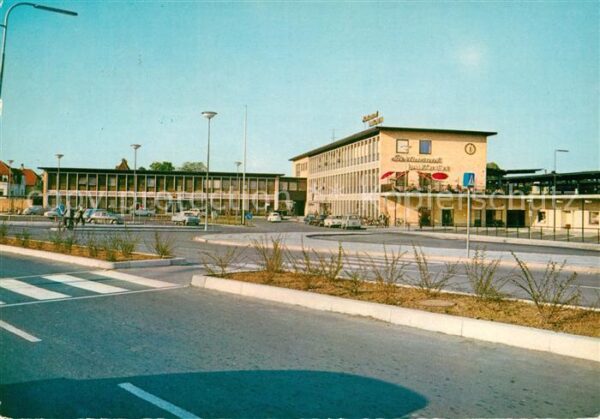 Nykobing Bahnhof und Postamt