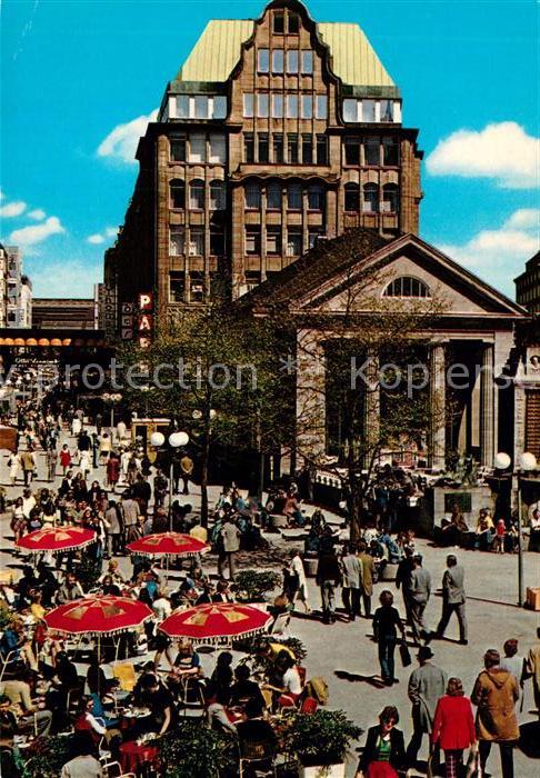 Hamburg Partie am Mönckeberg Brunnen