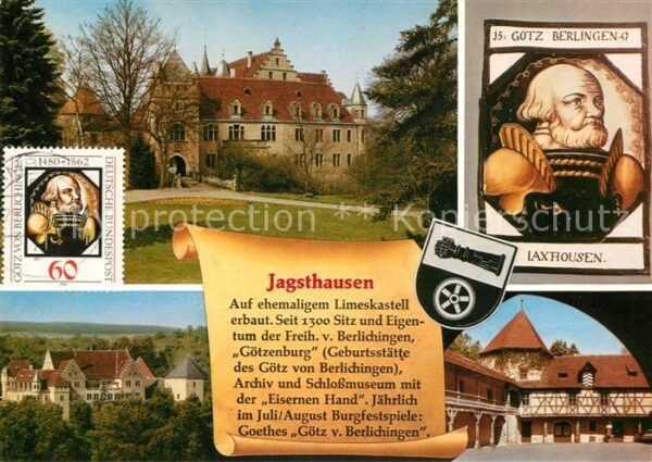 Jagsthausen Jagst Götzenburg Götz von Berlichingen
