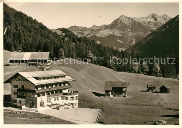 Baad Mittelberg Kleinwalsertal Alpen Sporthotel Baad