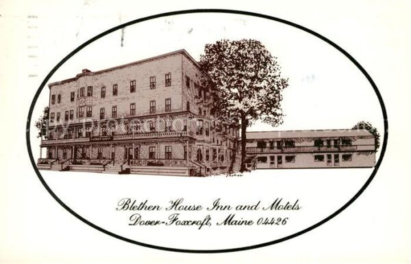 Dover Foxcroft Blethen House Inn and Motels