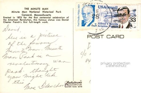 Concord Massachusetts The Minute Man National Historical Park – Bild 2