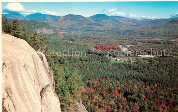 North Conway Presidential Range from Cathedral Ledge