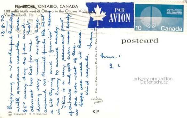 Pembroke Ontario Fliegeraufnahme – Bild 2