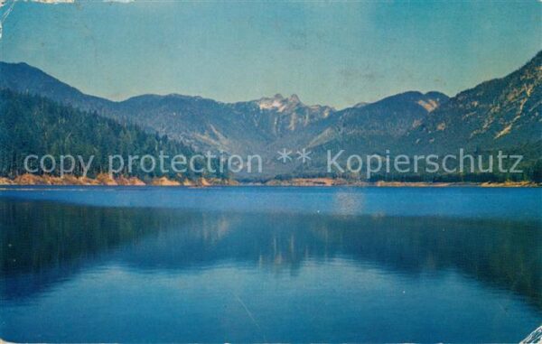 Vancouver British Columbia Lake Capilano and The Lions