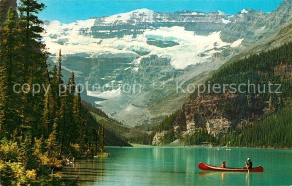 Lake Louise and Victoria Glacier Canadian Rockies