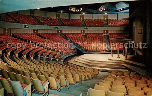 Stratford Ontario Auditorium and Stage at Shakespearean F