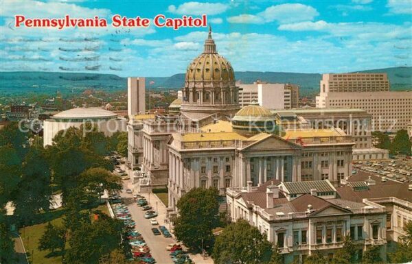 Harrisburg Pennsylvania Stadtblick